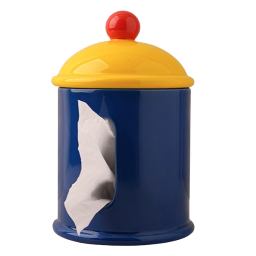 Scatola porta fazzoletti color dopamina, copertura per fazzoletti nordico, porta tovaglioli, organizer per soggiorno, decorazione per soggiorno, B 14 x 22 cm