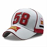 Baseball Kappe Memento Moto Gp Motorfiets Italienischer Rennfahrer 58 Simoncelli San Carlo Baseballmütze Hiphop Für Männer Freizeit Gorras Hysteresenhüte