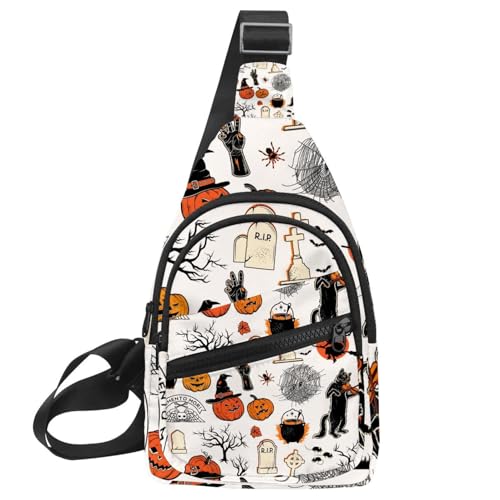 Mochila cruzada compacta de 30x18cm con correa ajustable para el hombro