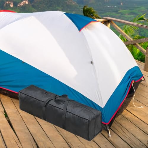 Large Sports Duffle Bag Water Resistant Dustproof Rectangular Long Luggage Bag Camping Travel Equipment Storage for Tent Pole, 60cmx15cmx15cm3