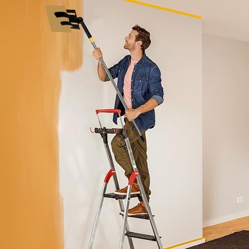 Support de bouclier de peinture réglable à 180 avec tige à 4 sections - 4