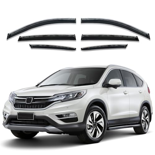 MNGYNUKA Shatterproof Out-Channel Window Deflectors