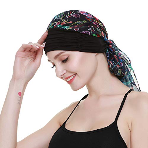 Lightweight Chemo Turbans Hats Headbands Sold in USA Cancer Turbin Turbanets for Patients - Thumbnail 4
