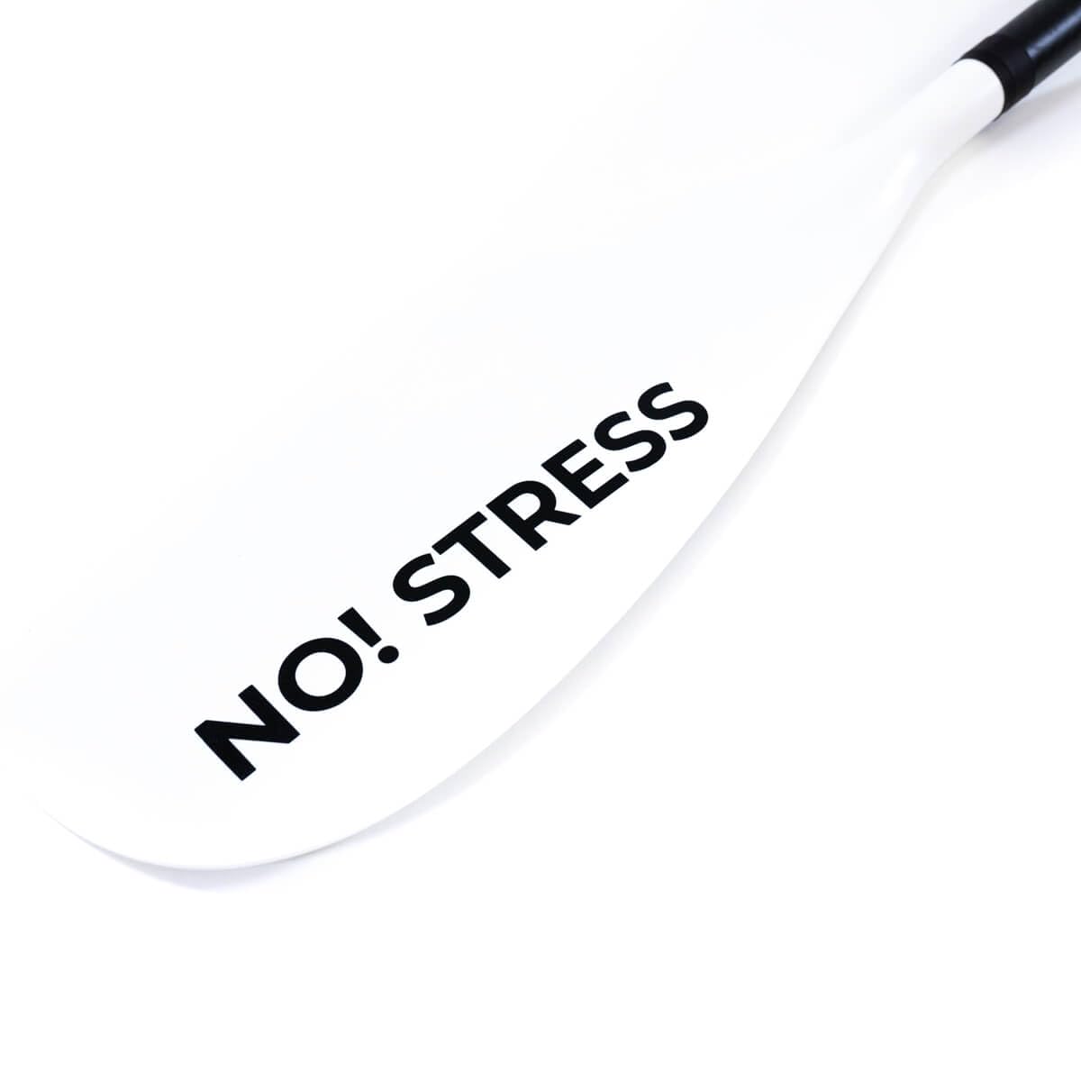 No Stress Carbon Hybrid SUP und Kajakpaddel 4-teilig I Verstellbares, leichtes Paddel, Carbonschaft I Länge Kajak 230 cm/SUP 172-213 cm I Perfekt für Anfänger und Fortgeschrittene