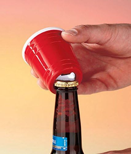 Humorous Novelty Bottle Openers - 'Red Plastic Cup'
