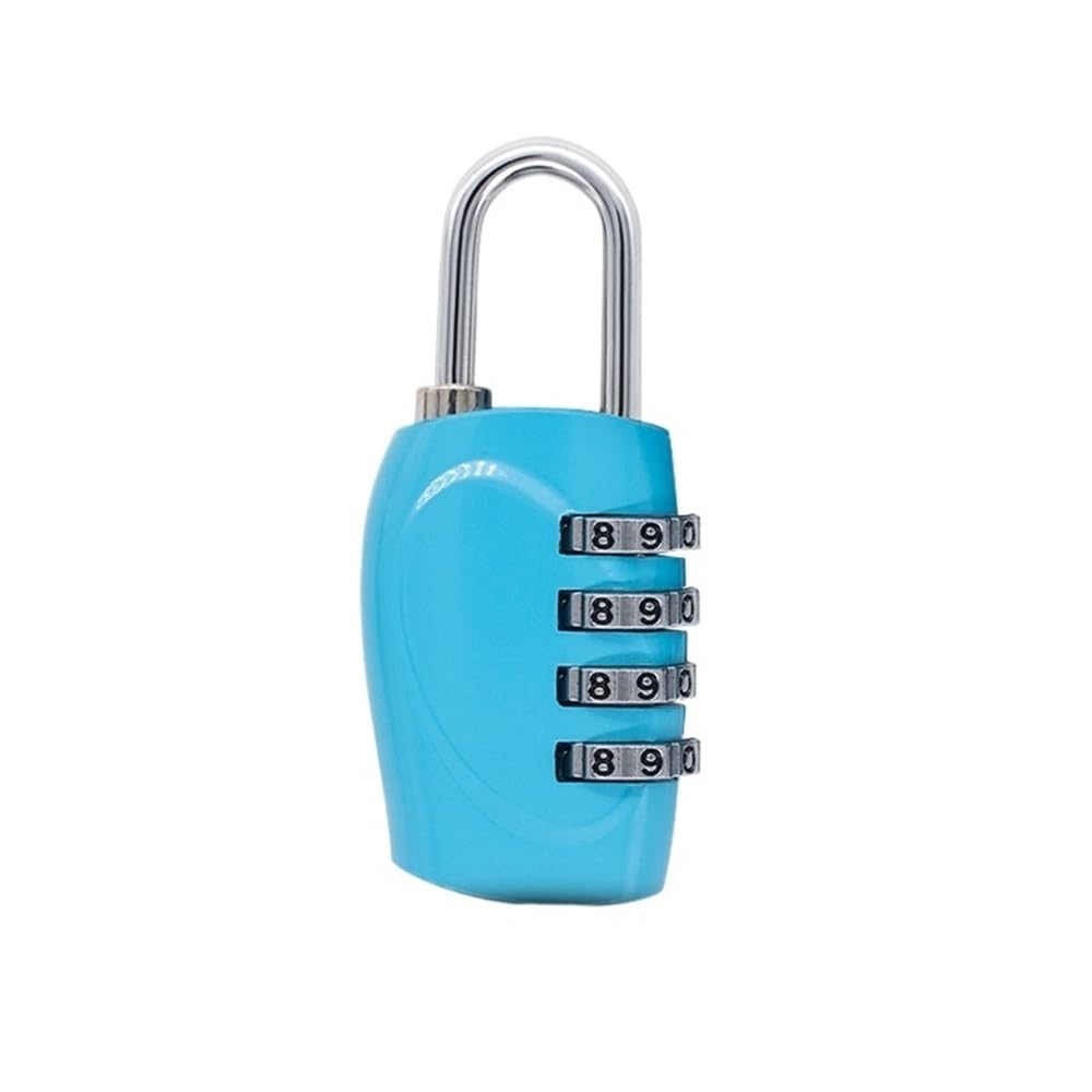 Suitcase Locks, Password Padlock Multicolor Combination Lock Zinc Alloy for Gym Locker Luggage Travel(A1)