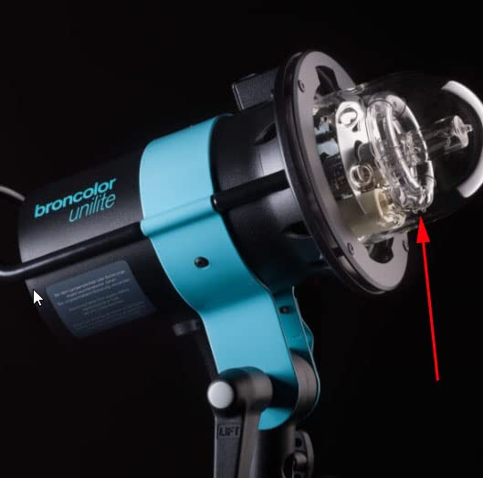 ブロンカラー3200Ｗs/5900Ｋフラッシュチューブ新品 broncolor(ブロンカラー) ライトスティック3200wフラッシュ