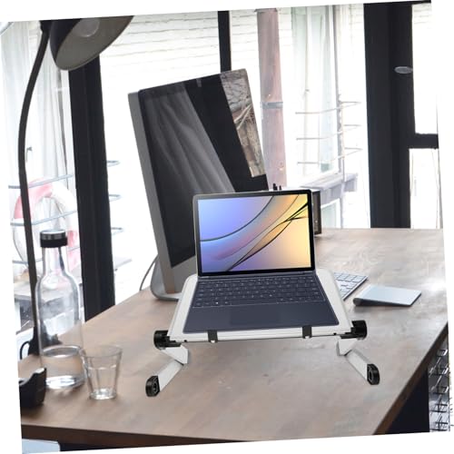 Soporte ajustable para laptop con diseño ergonómico miniatura 7