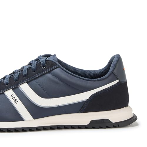 Image of BOSS Mens Zayn Low Profile Lace Up Sneakers