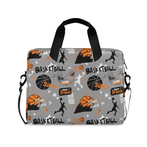 ALAZA Maletín para Laptop 13-15.6 pulgadas Graffiti Baloncesto miniatura 1