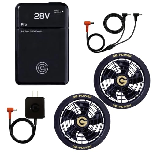 バッテリー ファン セット28V GB-POWER長信ジャパンGB428GF1 楽天市場】バッテリー ファン セット 28V GB-POWER 長信ジャパン