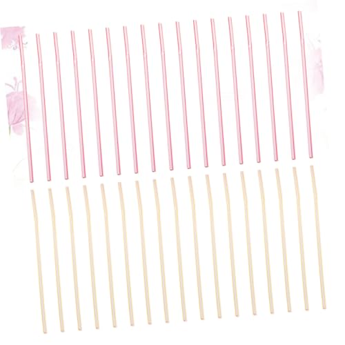600 pitillos de plástico flexibles coloridos para fiesta miniatura 3