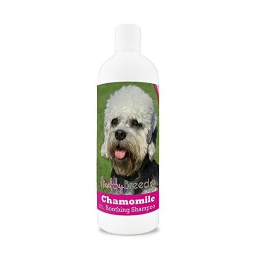 Healthy Breeds Dandie Dinmont Terrier Chamomile Soothing Dog Shampoo 8 oz