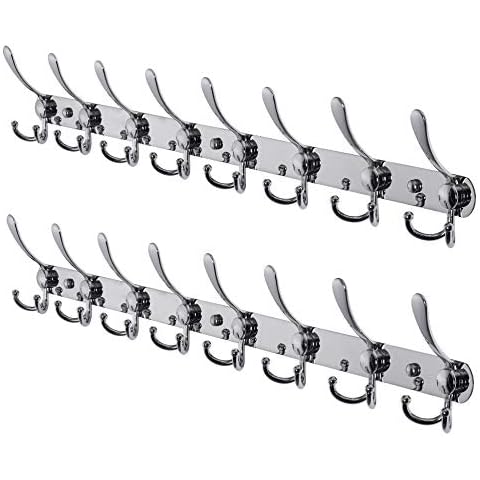 Dseap Heavy Duty Wall Mounted Coat Rack Cover