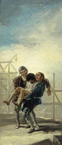 Tableau El Albañil Borracho Goya pour habiller un grand mur de chambre vide