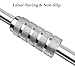 Air Pneumatic Dent Puller, Steel Slide Hammer with 3 Suction Cups 3.2” 4.7” 5.9”, Car Dent Puller Kit, Auto Body Dent Repair Kit, 24.2” Dent Removal Hand Tool