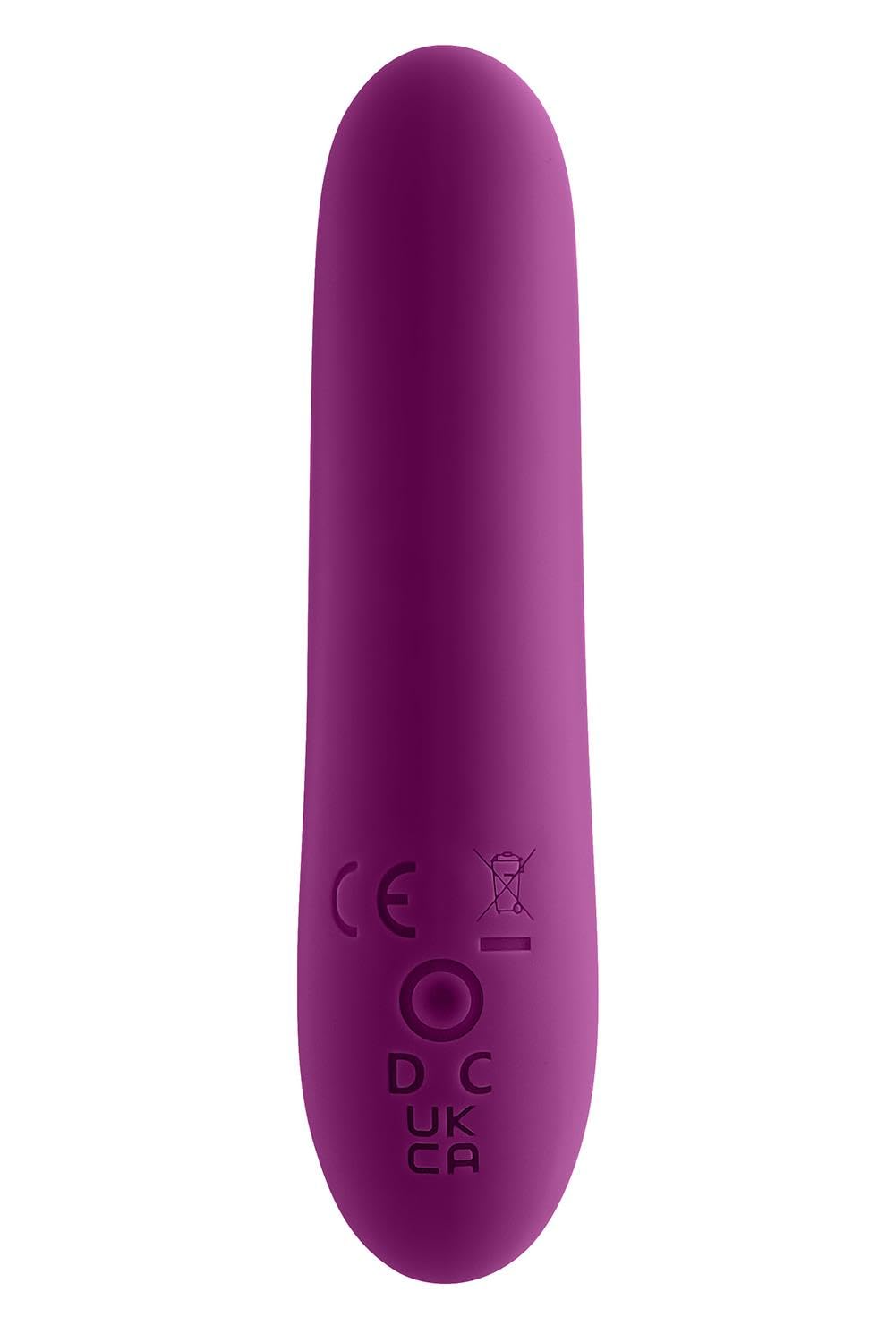 playboy bullet vibrator Bunny Bunch Butt Plug, Opal Purple main image 0
