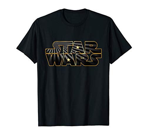 Star Wars Gold Stars Logo T-Shirt