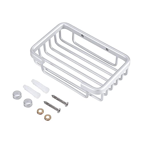 Porte-savon Rectangulaire Avec égouttoir - Design Plat, Drainage De L'eau, Pour Douche, Lavabo Ou Baignoire