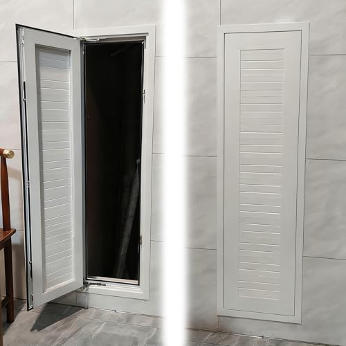 Trappe de visite 41x71 cm avec serrure à clé pour vide sanitaire et combles - 2