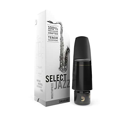 D’Addario Woodwinds Select Jazz Tenor Saxophone Mouthpiece, D6M (MKS-D6M)