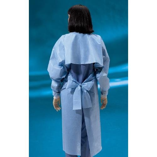 Gown PE 1/2 BK UV CS100