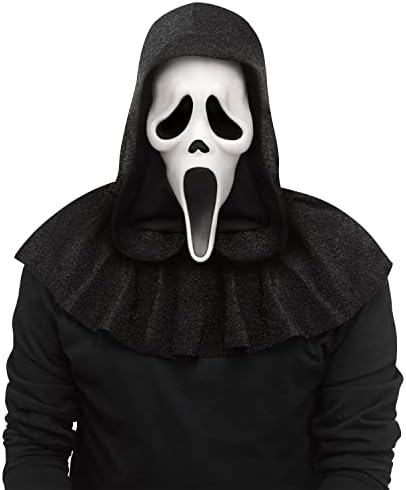 Fun World Unisex Ghost Face Mask Mask (pack of 1)