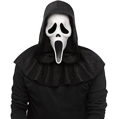 Fun World Officially Licensed 25th Anniversary Ghost Face Mask Costume Accessory