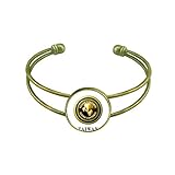 Material: Metal Logo Taiwan farolillos voladores Pulsera Brazalete Retro Joyas De Puño Abierto