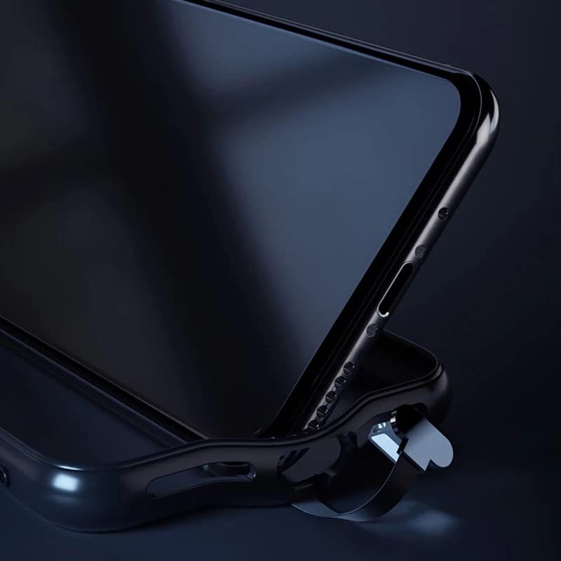 Image of KRZNA LED Sound Activated Back Cover Compatible with iPhone, Flashing Luminous LED, Tempered Glass Back - [ Model - Cyberpunk ] (iPhone 12 Mini)