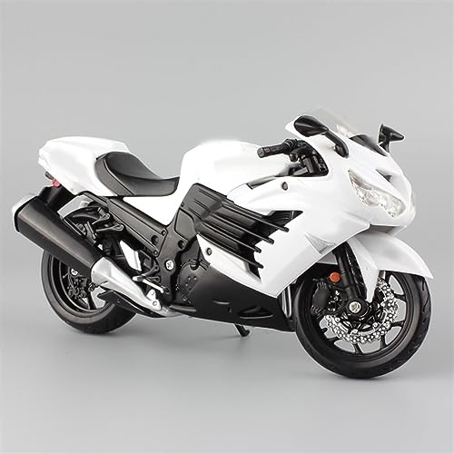 Modèle réduit Kawasaki ZZR1400 1:12 réplique métallique durable contre la fragilité