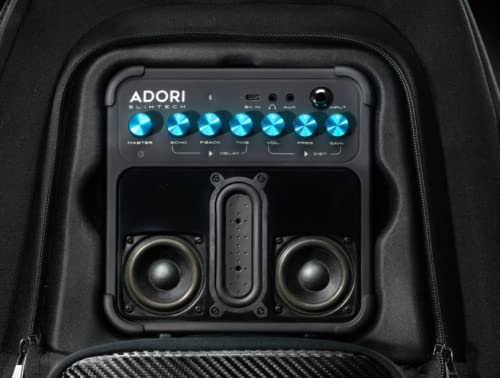 Adori Slimtech - Bluetooth Mini Guitar Amp, Portable Guitar Amp With Rechargeable Type-C 10 Hour Play. Ultimate Electric Guitar Practice Amplifier #TOP5