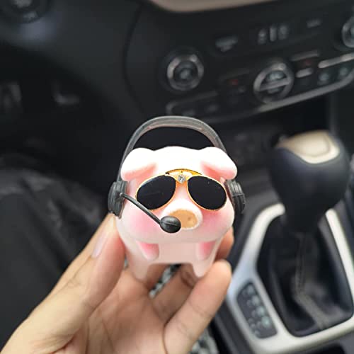 Car Rear View Mirror Pendant Lucky Piggy Hanging Ornament Auto Interior Decoration , Office Home Gardening Hanging #TOP1