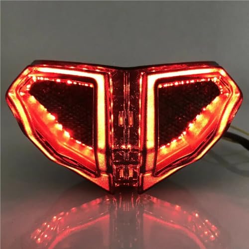 Intermitentes y luz de freno para Ducati 1098 1198 faro trasero integrado LED 6