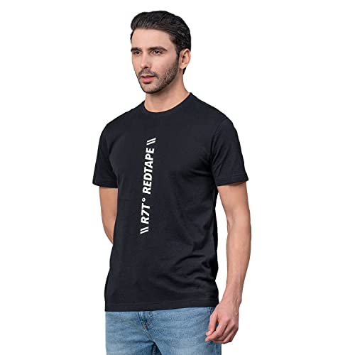 Image of Red Tape Round Neck T-Shirt for Men | Comfortable & Breathable