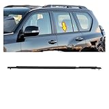 Compatible for 2010-2023 2022 2021 2020 Toyota Land Cruiser Prado 150 Car Window Outside Layering LC150 Exterior Accessories Sealant Strip(Rear Left(1 Pcs))