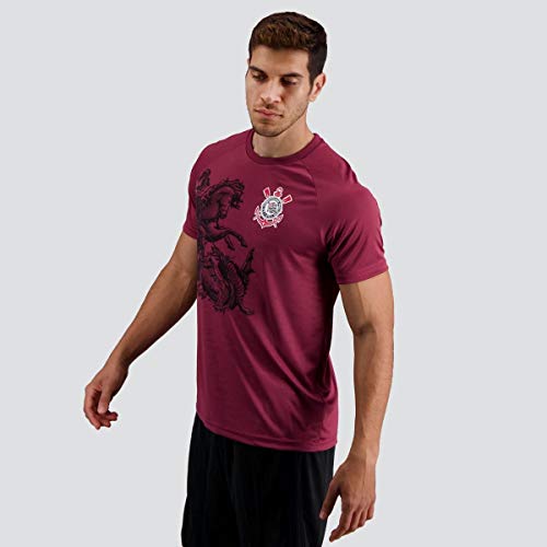 Camisa Corinthians São Jorge Edição Limitada Masculina - Bordô - G