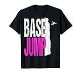 Base Jumping Jump Parachute Springer Wingsuit Deporte Camiseta