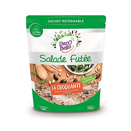 Mélange Salade Croquante 125G - Saveur croustillante et fraîcheur garantie, idéal pour vos préparations pâtissières - Sans Marque - Lot De 4