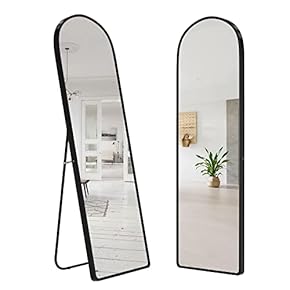 ❤️美品❤️立体フレームミラー　鏡　姿見　全身鏡　ブラック　壁掛け　立てかけ SENNOKI ステラ 全身鏡 姿見 壁掛けミラー 天然木 ホワイト