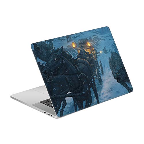 Autocollant vinyle MacBook Pro 15.4 A1990 anti-rayure au motif sombre