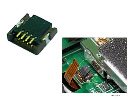 Consoles and Gadgets Nintendo DSL Lite Replacement P6 Touch Screen Mainboard Connector