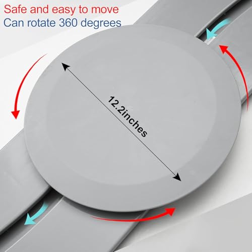 Tabla de transferencia de cama con asiento giratorio 360 grados y base rígida 3
