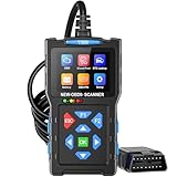 Topdiag T300 OBD2 Scanner - Code Reader and Scan Tools I/M Readiness Start Test Charging Test Mode 6 Mode 8 Battery Test Cloud Printing Shortcut Function