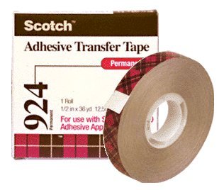 Image of C.R. LAURENCE 92412BX CRL Translucent 3M 1 /2 inch Adhesive Transfer Tape in Individual Boxes