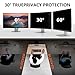 RedANGEL 【2-Pack】 21.5 Inch Computer Privacy Screen for 16:9 Monitors with Anti-Spy Anti-Glare Filter, Blue Light Blocking & Eye Protection, Removable Anti-Scratch HD Clarity Screen Protector