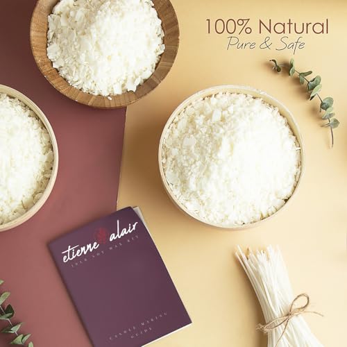 image for Etienne Alair Organic Soy Candle Wax for Candle Making, 10 lbs Natural