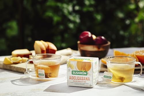 Susarón | Infusión Adelgasana Cola de caballo y Sen | Sabor Limón | Caja 20 bolsitas - imagen 7