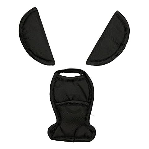 BELTS PADS SHOULDER STRAP AND CROTCH COVER fits MAXI COSI Cabriofix Cabrio car seat (black) Cover