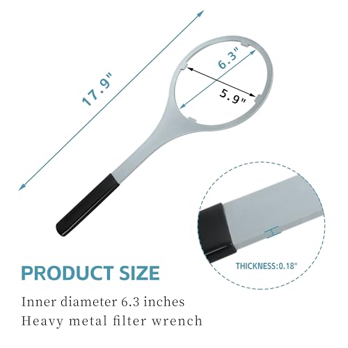 Water Filter Wrench grip and size